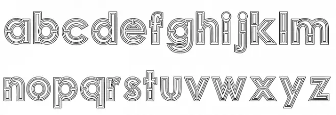 Labirin 字体 小写