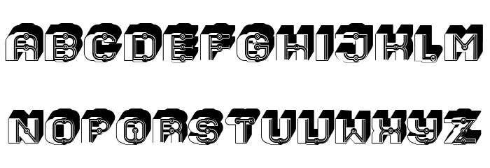 Labor Regular Font LOWERCASE