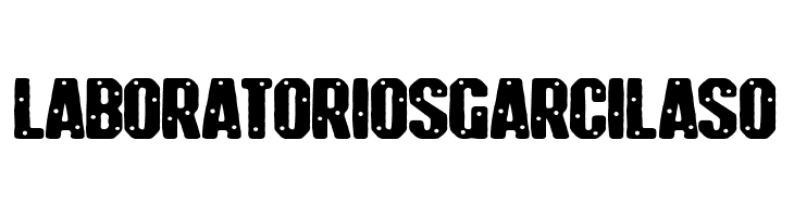 Laboratorios Garcilaso  Frei Schriftart Herunterladen