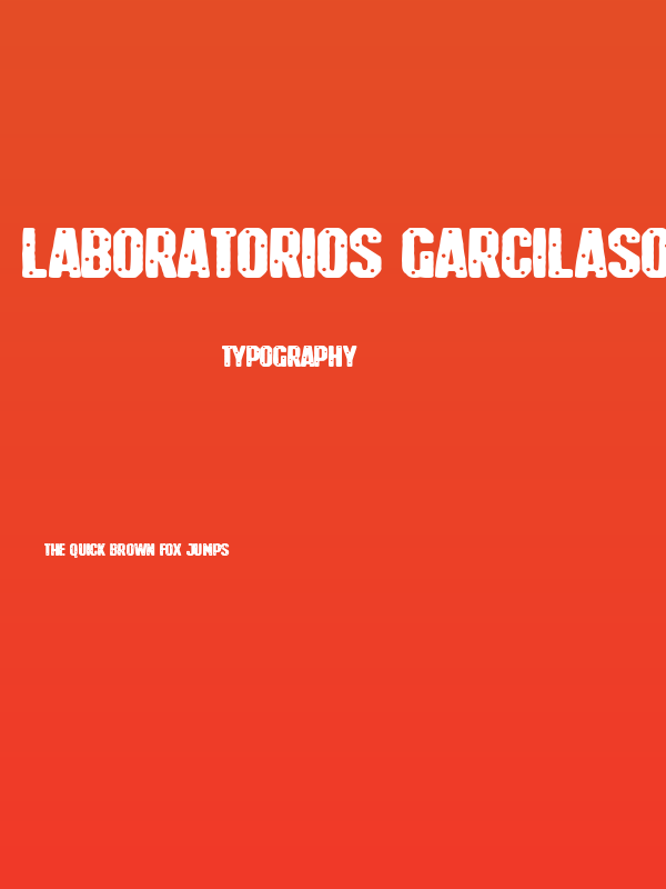 Laboratorios Garcilaso Poster