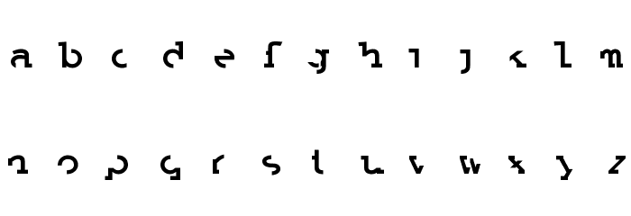Labrat Bold Caratteri MINUSCOLO