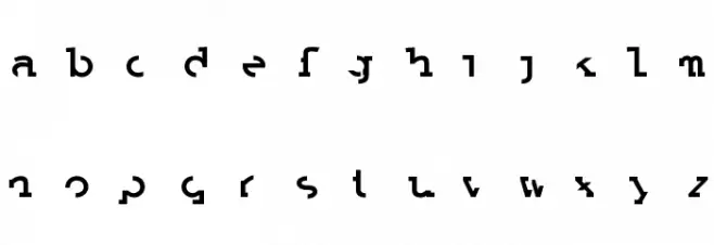 Labrat Bold フォント 小文字