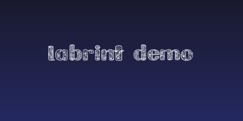 Labrint Demo Social Header