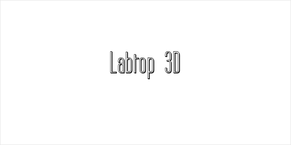 Labtop 3D Logo