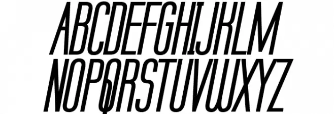 Labtop Bold Italic Fonte MAIÚSCULAS