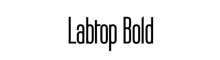 Labtop Bold  नि: शुल्क फ़ॉन्ट्स डाउनलोड