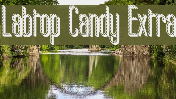 Labtop Candy Extra Font examples