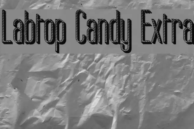 Labtop Candy Extra Caratteri examples