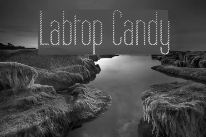 Labtop Candy Font examples