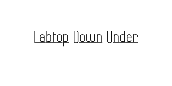 Labtop Down Under Logo