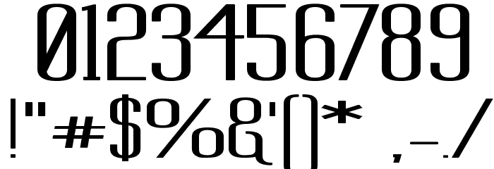 Labtop Superwide Boldish Font OTHER CHARS