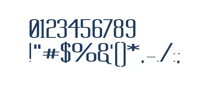 Labtop Superwide Boldish Font OTHER CHARS