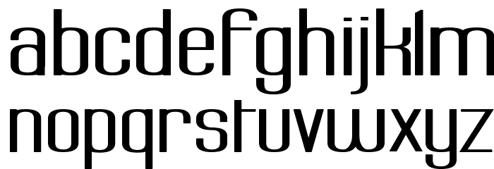Labtop Superwide Boldish Font LOWERCASE
