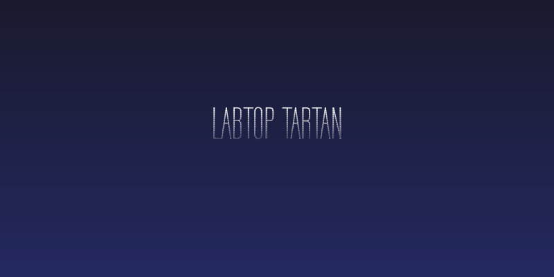 Labtop Tartan Social Header