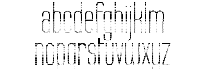 Labtop Tartan Font Litere mici