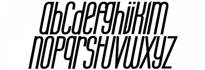Labtop Unicase Bold Italic Schriftart Kleinbuchstaben
