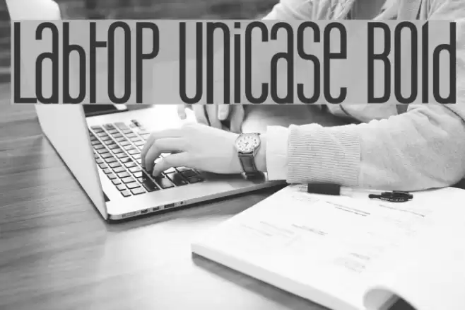 Labtop Unicase Bold フォント examples