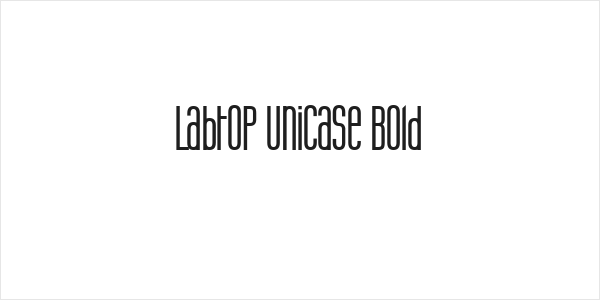Labtop Unicase Bold Logo