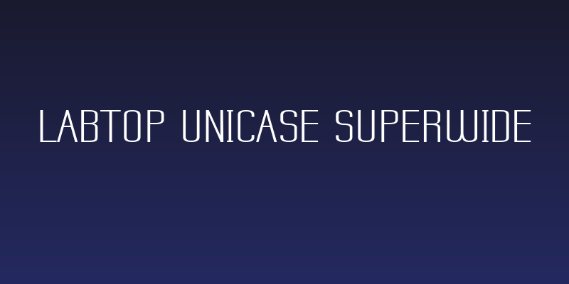 Labtop Unicase Superwide Social Header