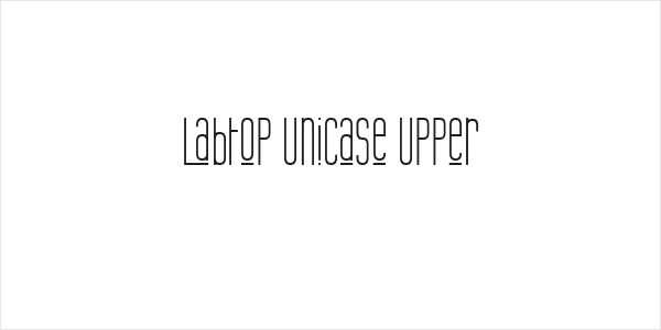 Labtop Unicase Upper Logo