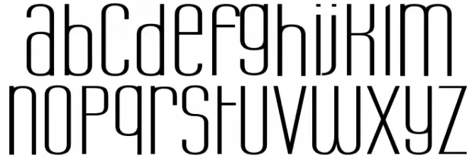 Labtop Unicase Wide Font Litere mici