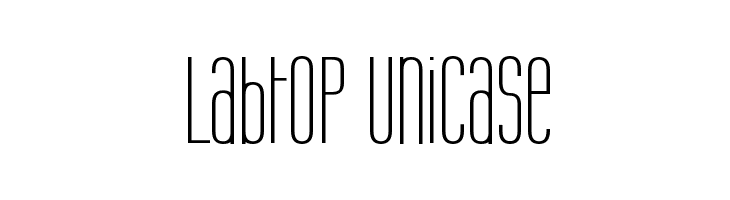 Labtop Unicase  baixar fontes gratis