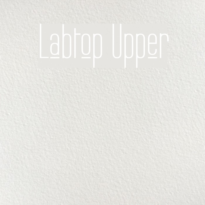 Labtop Upper Font examples