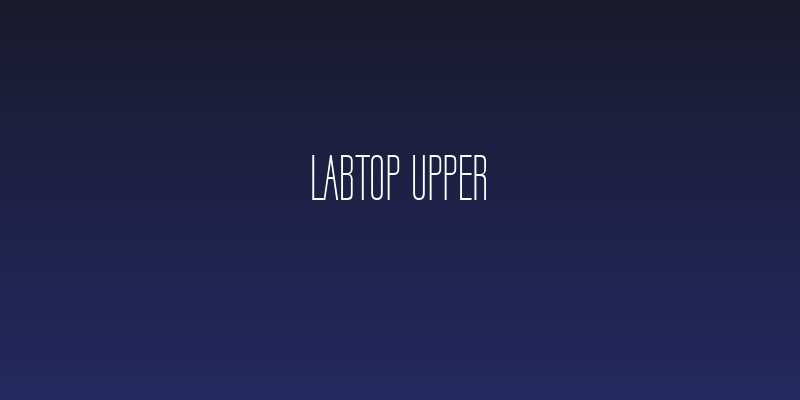 Labtop Upper Social Header