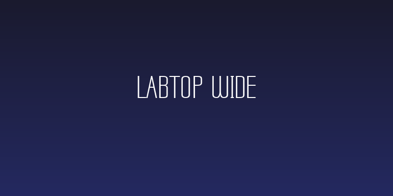 Labtop Wide Social Header
