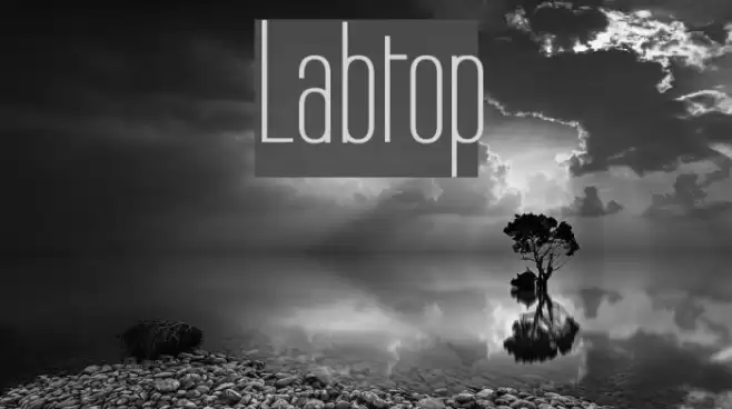 Labtop Font examples