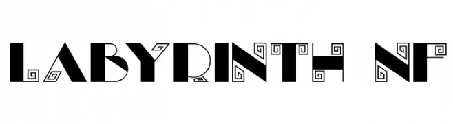 Labyrinth NF  フリーフォントのダウンロード