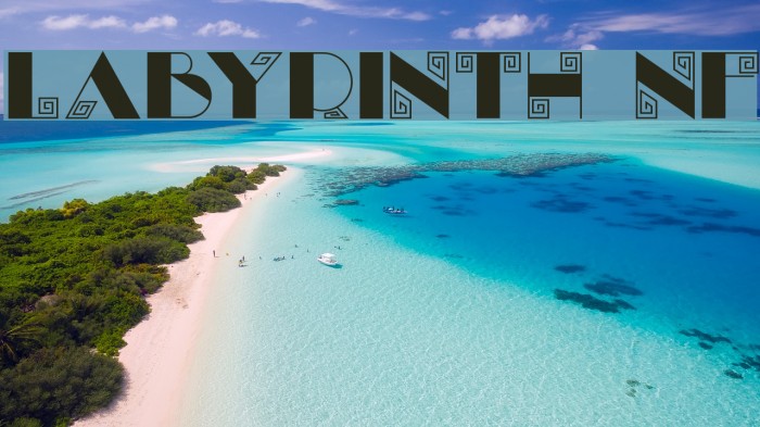 Labyrinth NF Font examples