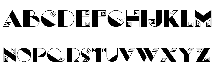 Labyrinth NF Font LOWERCASE