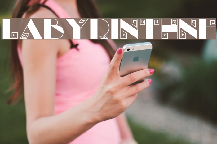 LabyrinthNF Font examples