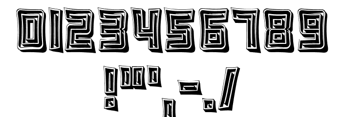 Labyrinthe Regular Font OTHER CHARS