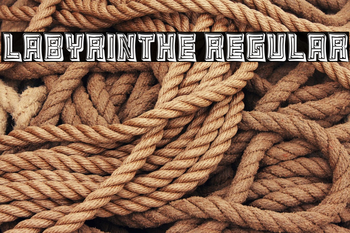 Labyrinthe Regular Example 3