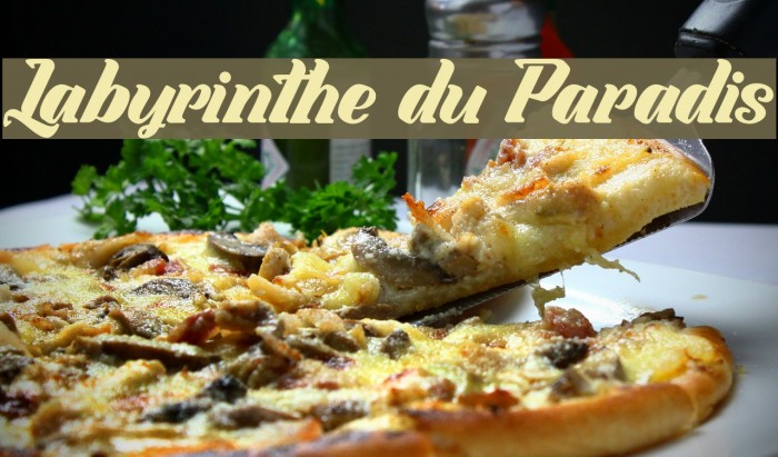 Labyrinthe du Paradis Font examples