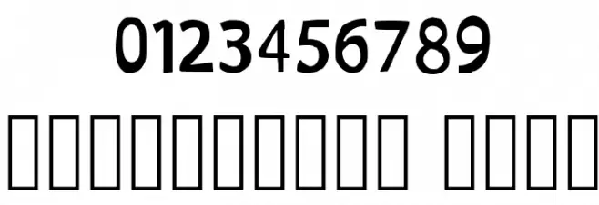 Lacandazo_DMA4 Medium Font OTHER CHARS