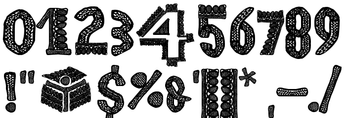 Lace Nice Font OTHER CHARS