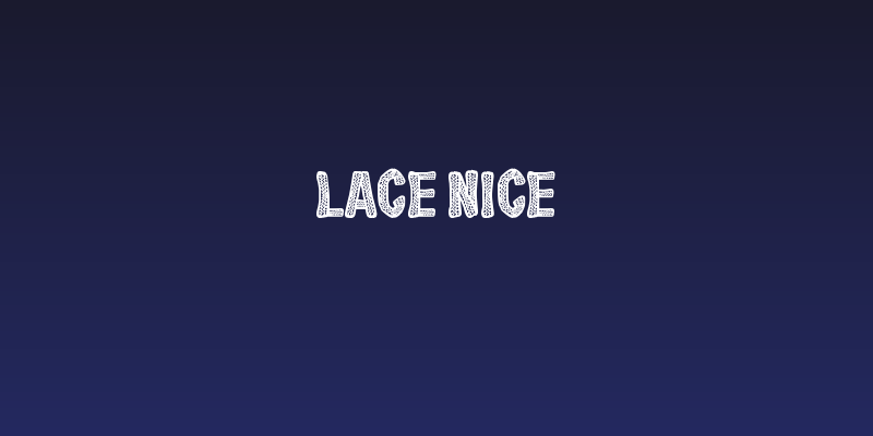 Lace Nice Social Header
