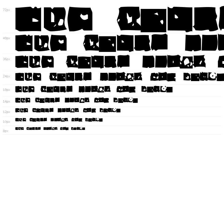 Lacerba Italic Waterfall