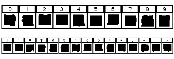 Lacerba Modern Font OTHER CHARS