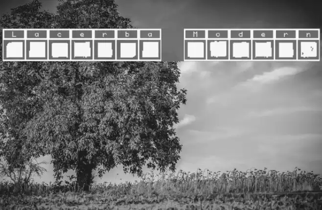 Lacerba Modern Font examples