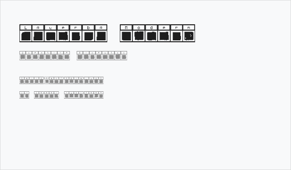 Lacerba Modern Business Card