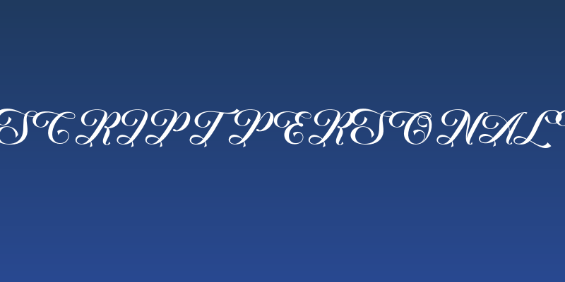 Lacheyard Script PERSONAL USE Regular Social Header