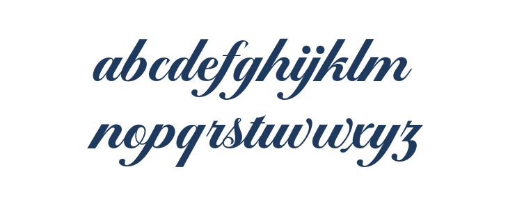 Lacheyard Script PERSONAL USE Regular Lowercase