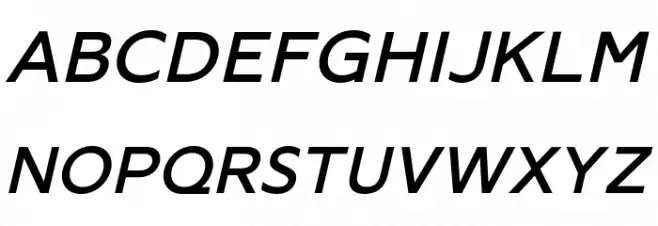 Lack Italic Шрифта ВЕРХНИЙ