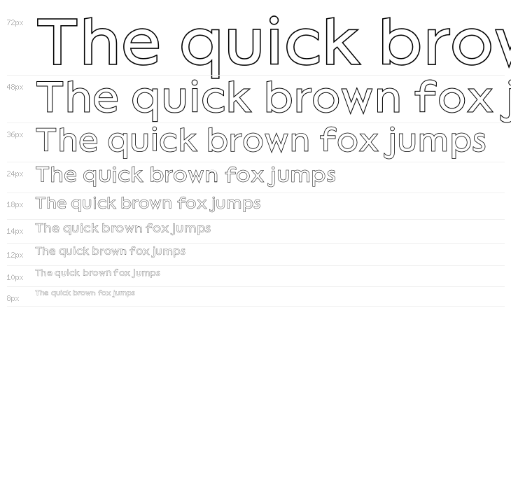 Lack Line Regular Waterfall