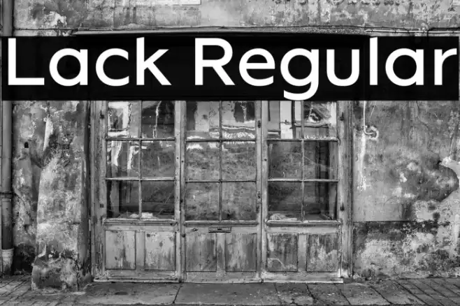 Lack Regular Example 3