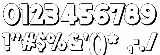 Lackawanna Weed NF Font OTHER CHARS